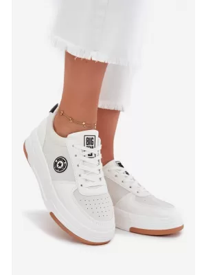 Дамски маратонки BIG STAR RR274572 WHITE Big Star Shoes