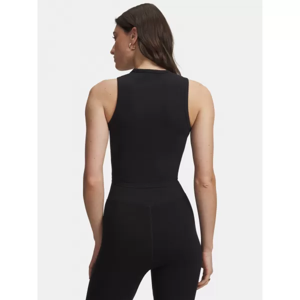  Дамски потник UNDER ARMOUR SEAMLESS COTTON HAND TANK 6011132-008 ЧЕРЕН 