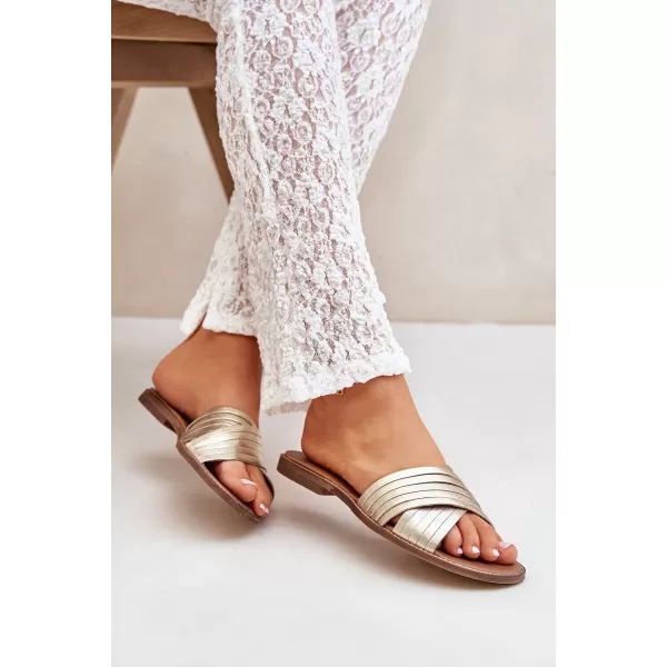  Дамски чехли BOTO SHOES 3682 35317 ЖЪЛТО 