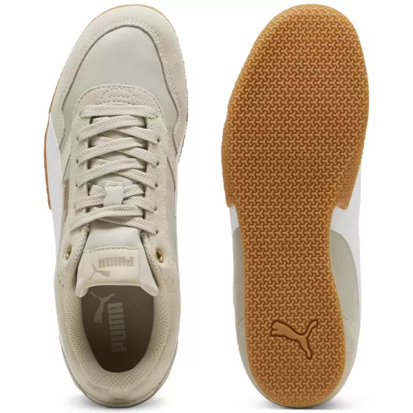  Дамски обувки PUMA BELLA DONNA NYLON 403554-05 DESERT DUST/ ПУСТИНЕН ПРАХ/ПУМА БЯЛО/ЗЛАТНО 