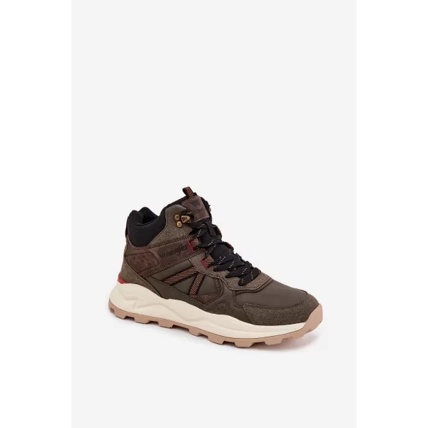  Мъжки обувки WRANGLER WEST 20253027 ЧЕРЕН 