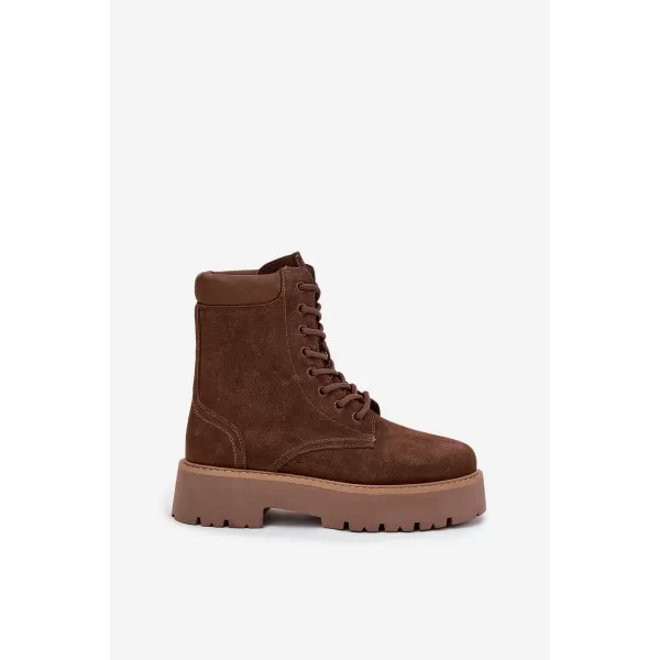  Дамски обувки BIG STAR SS274792 BROWN/BEIGE Big Star Shoes 