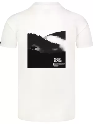 Мъжка тениска NORDBLANC NOTHINGNESS NBSMT8150 БЯЛО