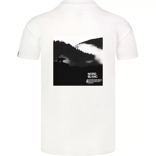  Мъжка тениска NORDBLANC NOTHINGNESS NBSMT8150 БЯЛО 