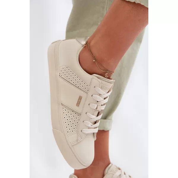 Дамски маратонки BIG STAR TT274292 BEIGE Big Star Shoes 