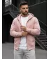 Мъжки суичър DSTREET BX4834 РОЗОВО