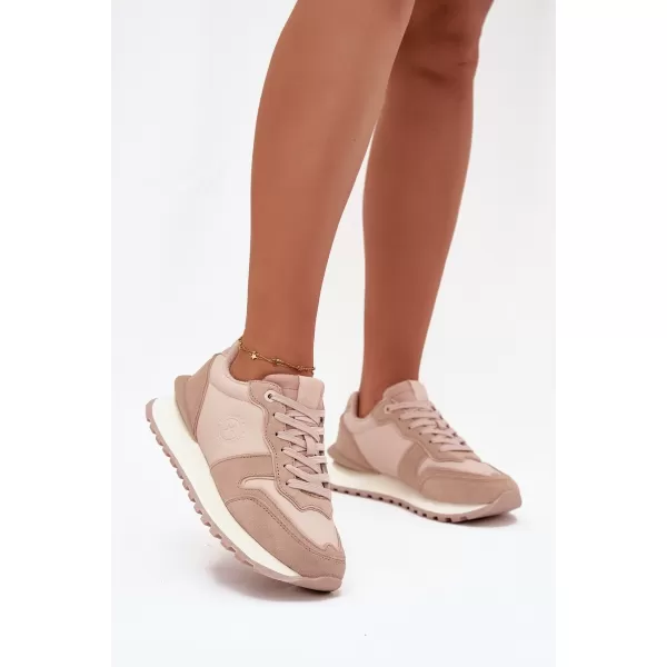  Дамски маратонки BIG STAR OO274521 BEIGE Big Star Shoes 