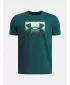Момчешка тениска UNDER ARMOUR B BOXED SPORTS UPDATE SS 1388672-338 ЗЕЛЕНО