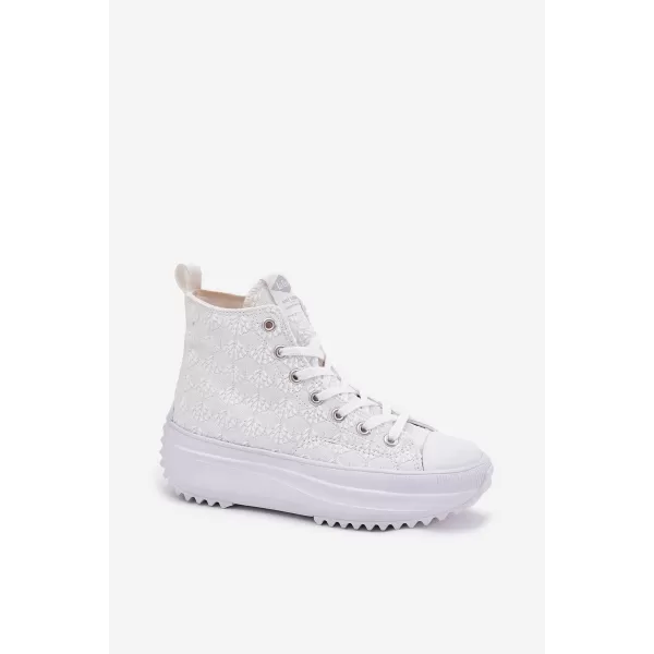  Дамски кецове LEE COOPER LCW-25-31-3461L ЧЕРЕН 