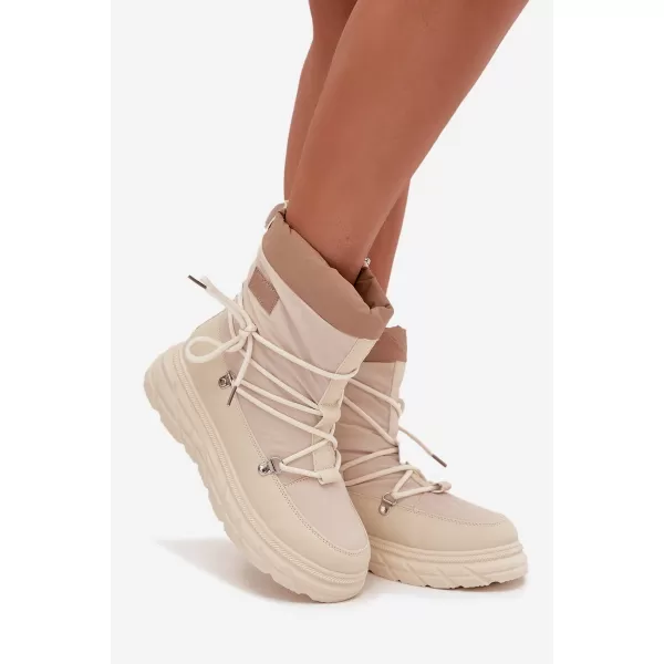  Дамски зимни боти LEE COOPER LCJ-25-44-3931 БЕЖОВО 