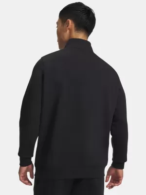 Мъжки суичър UNDER ARMOUR ICON FLEECE 1/4 ZIP 6012710-001 ЧЕРЕН