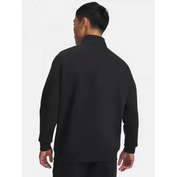  Мъжки суичър UNDER ARMOUR ICON FLEECE 1/4 ZIP 6012710-001 ЧЕРЕН 