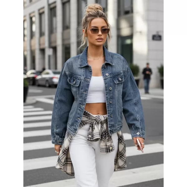  Дамско яке DSTREET TY5632 СИНЬО 