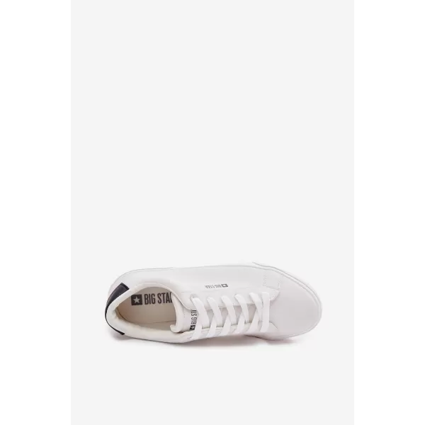 Мъжки маратонки BIG STAR TT174001 WHITE Big Star Shoes 