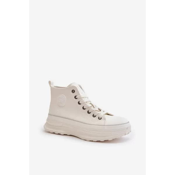  Дамски маратонки BIG STAR OO274064 WHITE Big Star Shoes 