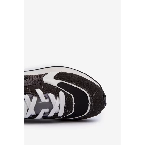  Мъжки кецове BIG STAR NN174347 BLACK Big Star Shoes 