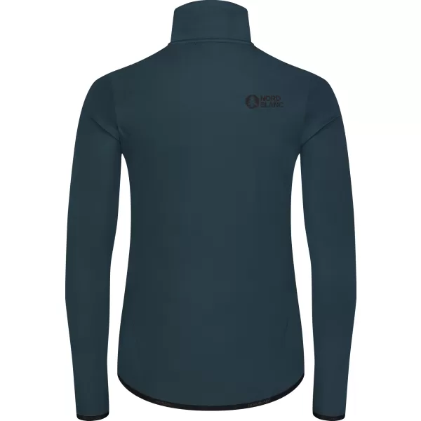  Дамски суичър powerfleece NORDBLANC SEDGE NBWFL8291 СИНЬОЗЕЛЕН 