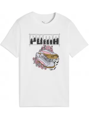 Детска тениска PUMA GRAPHIC TEE 688496-02 БЯЛА ПУМА