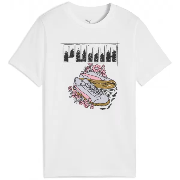  Детска тениска PUMA GRAPHIC TEE 688496-02 БЯЛА ПУМА 