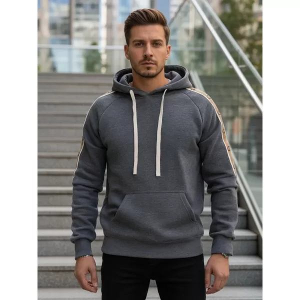  Мъжки суичър DSTREET BX5945 СИВО 