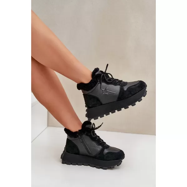  Дамски обувки BIG STAR OO274A329 BLACK Big Star Shoes 