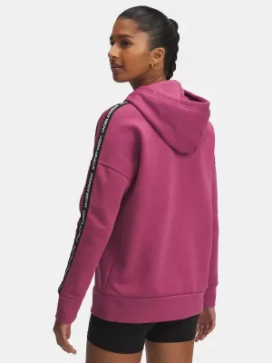 Дамски суичър UNDER ARMOUR ICON FLEECE TAPED HDY 6003708-659 ЧЕРВЕНО