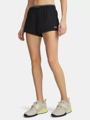 Дамски шорти UNDER ARMOUR VANISH WOVEN 3IN SHORTS 6009965-008 ЧЕРЕН