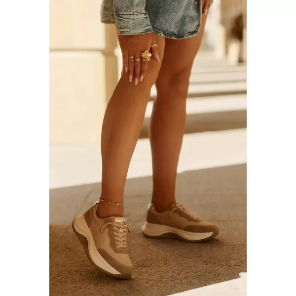  Дамски маратонки BIG STAR RR274A345 BEIGE Big Star Shoes 