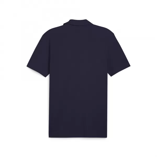  Мъжка тениска с яка PUMA TEAMGOAL CASUALS POLO 658605_06 PUMA NAVY/PUMA БЯЛО 