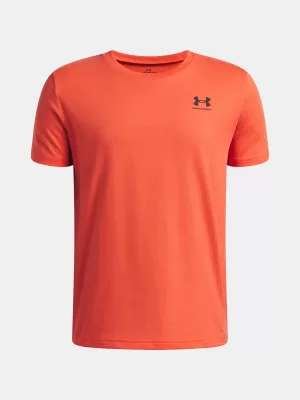 Момчешка тениска UNDER ARMOUR B SPORTSTYLE LC SS 1389962-690 ЧЕРВЕНО