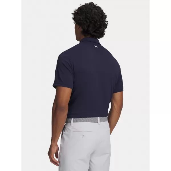  Мъжка тениска UNDER ARMOUR T2G PIQUE POLO 6012303-410 СИНЬО 