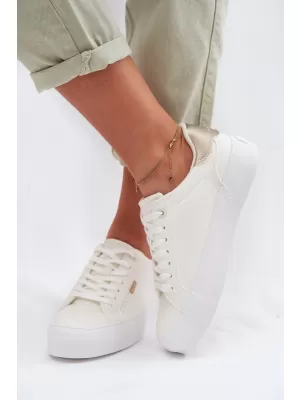Дамски обувки BIG STAR TT274805 WHITE Big Star Shoes
