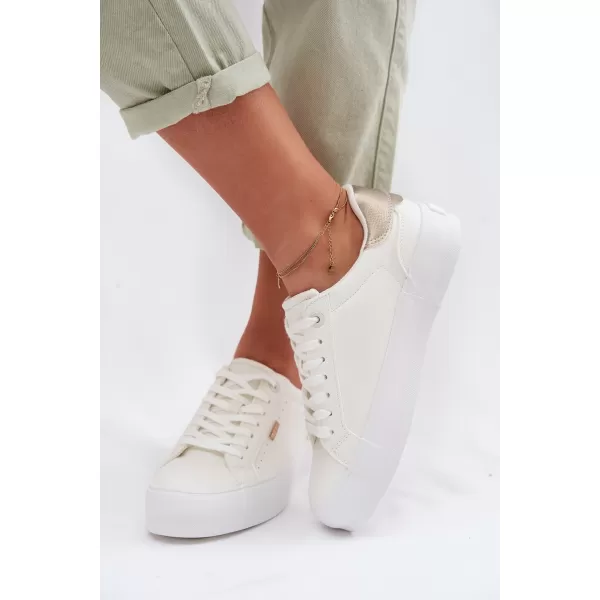  Дамски обувки BIG STAR TT274805 WHITE Big Star Shoes 