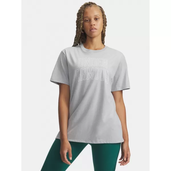  Дамска тениска UNDER ARMOUR RIVAL OS CAMPUS TEE 6007883-012 СИВО 