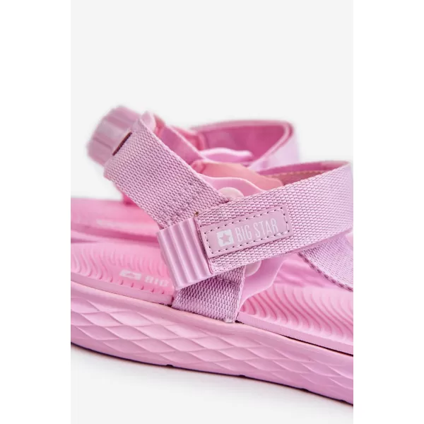  Дамски сандали BIG STAR LL274A100 PINK Big Star Shoes 