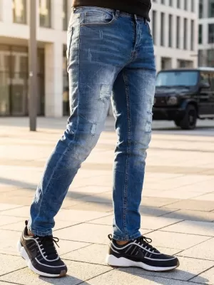 Мъжки панталон DSTREET UX3821 СИНЬО