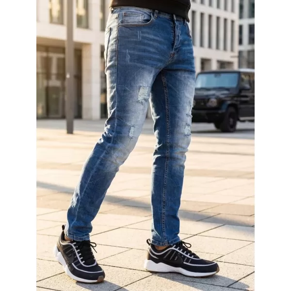  Мъжки панталон DSTREET UX3821 СИНЬО 