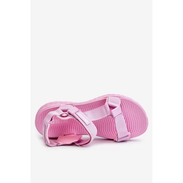  Дамски сандали BIG STAR LL274A100 PINK Big Star Shoes 