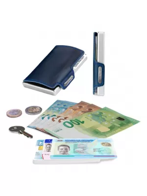 Портфейл MONDRAGHI ELEGANCE PLUS СИНЬО