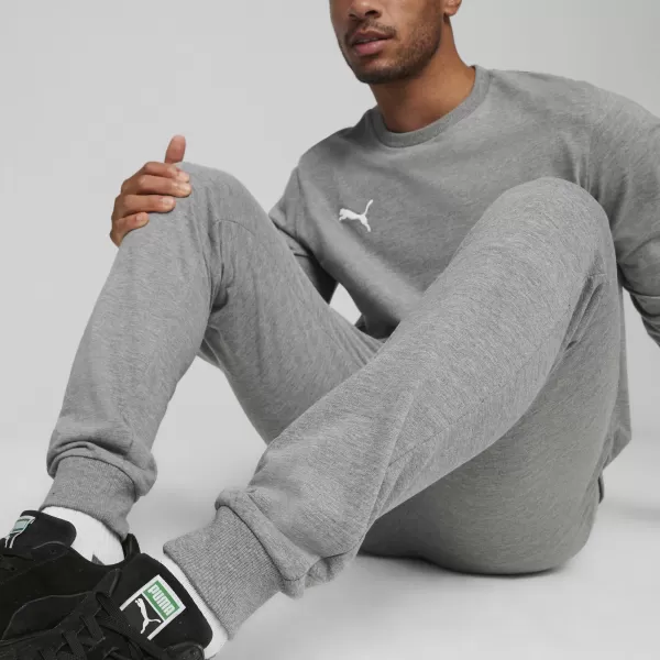  Мъжки панталон PUMA TEAMGOAL CASUALS PANTS 658598_33 СРЕДНО СИВ ПИРЕН/БЯЛ 