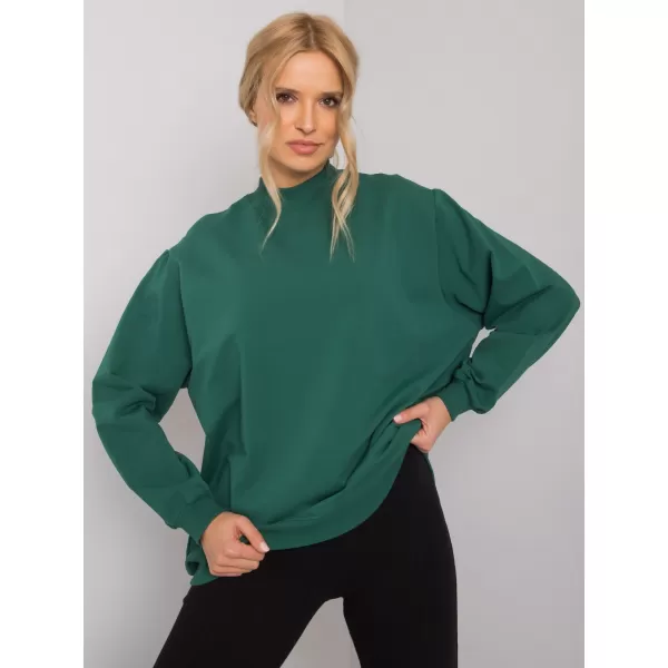  Дамски суичър BASIC FEEL GOOD RV-BL-5185.90P ТЪМНО ЗЕЛЕНО 