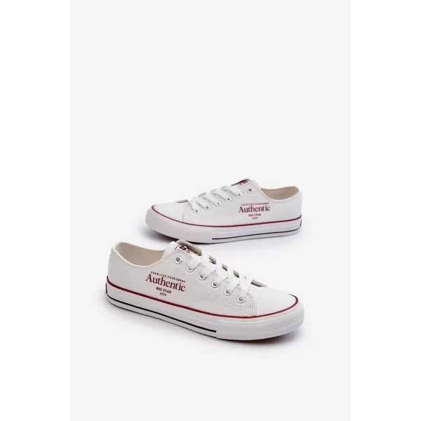  Мъжки кецове BIG STAR NN174006 WHITE Big Star Shoes 
