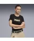Дамска тениска PUMA ESS LOGO LAB TEE 691824_01 ПУМА ЧЕРНА