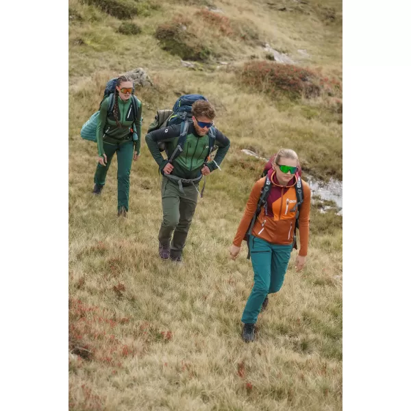  Мъжки суичър powerfleece NORDBLANC GROAN NBWFM8282 ТЪМНО ЗЕЛЕНО 