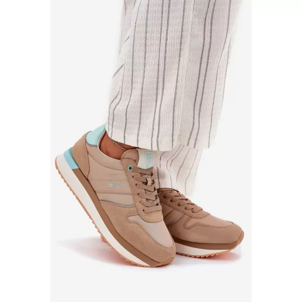  Дамски маратонки BIG STAR RR274A048 BEIGE Big Star Shoes 