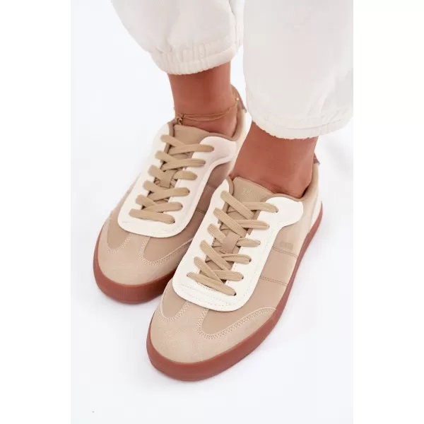  Дамски маратонки BIG STAR TT274420 BEIGE Big Star Shoes 