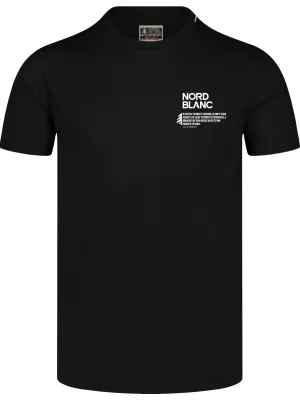 Мъжка тениска NORDBLANC NOTHINGNESS NBSMT8150 ЧЕРЕН