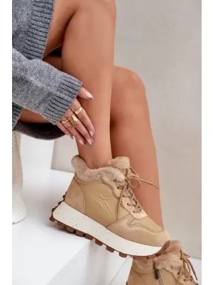 Дамски обувки BIG STAR OO274A330 BEIGE Big Star Shoes