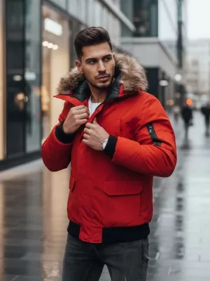 Мъжко яке DSTREET TX2875 ЧЕРВЕНО