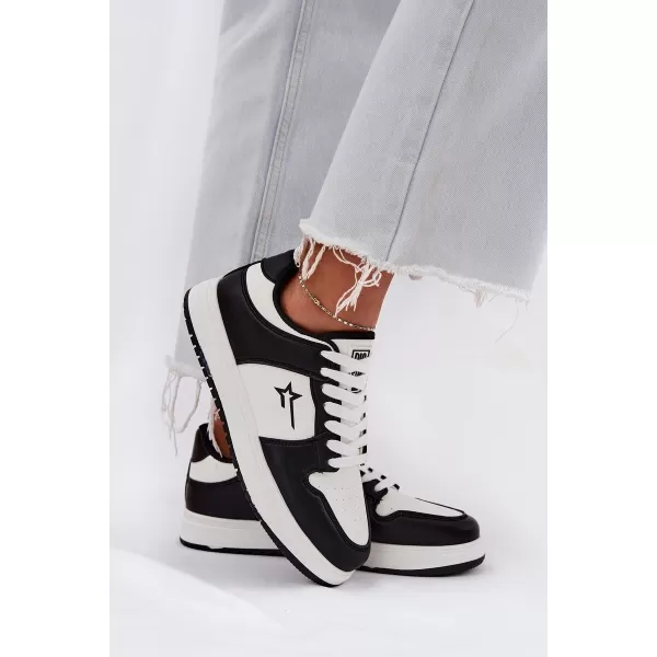  Дамски маратонки BIG STAR RR274A240 BLACK/WHITE Big Star Shoes 